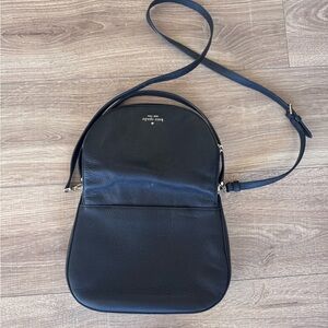 Kate Spade Leila Black Leather Crossbody Bag